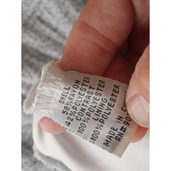 Womens Boho Milkmaid Floral Layered Cottagecore Prairie Maxii Dress XL White/Blk - Picture 6 of 8